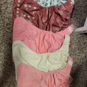 Grovia one lot cloth diapers